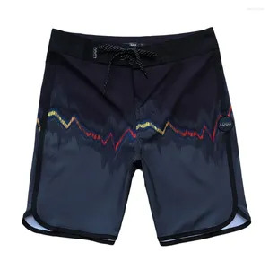 Herr shorts mode mens boardshorts snabb torr 4 väg strech badstammar korta maskulino grossist strandbyxor surfbräda för män