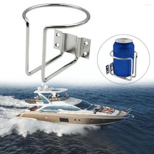 Drink Holder 1set Steel Car Boat Ring Cup Bottle Stand For Marine Yacht Truck Rv Ship L6f0