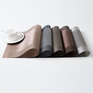 Table Mats Western Food Cushion Antiskid Insulated Contracted And Contemporary Kitchen Rectangle North European Baking