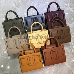 Shoulder Bags Authentic Bag Women's Luxury Designer Colorful Maine Metal Square Buckle Bag Top Cow Bucket Bag Women's Messenger Bagcatlin_fashion_bags