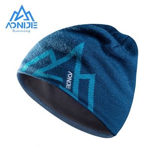 Cycling Caps Masks AONIJIE Winter Wool Cap Winter Knitted Hats Winter Windproof Thick Warm For Outdoor Camping Hiking Skiing Running Snowboarding 231102