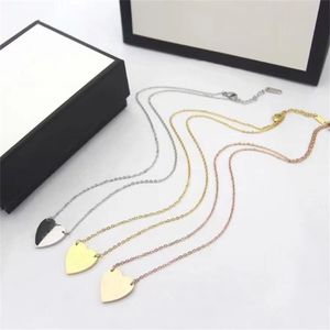 Hip Hop Jewelry Women Mens Chain Classic Initial Necklace Stainless-Steel Personalized Luxury Necklace Silver Gold Filled Pendant Trendy Vintage Designers Chains