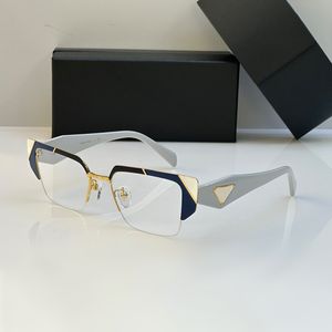neue Sonnenbrillen prdaa Designer-Sonnenbrillen optischer Rahmen Presbyopie-Brillenfassungen Anpassbare Gläser Euroamerikanischer Trend Farbblockierung Brillen von guter Qualität