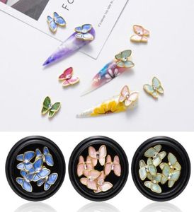 3D Rhinestones For Nail Butterfly Jewelry Shinny Holographic Nail Art Decorations Manicure Zircon Diamonds Accessory8197514