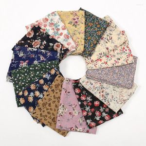 Ubranie etniczne Summer Malaysia Floral Scalf Turban Bubble Pearl Szyfonowe drukowane szale