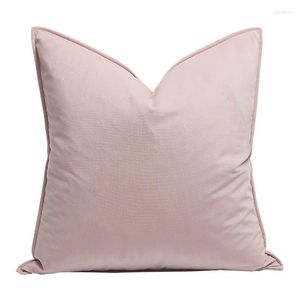 Pillow Design Velvet Cover 30x50 45x45cm Decorative Sofa For Livingroom High Quality Hemming Pillowcase Home Decor