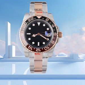 Herrenuhr, Luxusuhren, 40 mm, automatisches mechanisches Uhrwerk, Premium-Edelstahl, blaue Uhren, modische Armbanduhr, Geschenkuhren, hochwertige Uhr im Sub-Stil