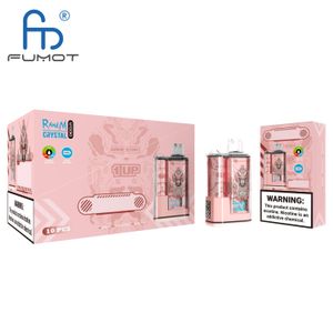 Vape descartável Crystal 12000 baforadas RANDM fumot bateria descartável vape e tela Eliquid 20ml pré-preenchido e líquido