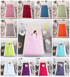 Ultralight Sleeping Bags Polyester kuvert typ vuxna sover säck mjukt lätt att bära resebunting med snap design 36mr4 b4261995