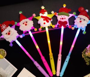 LEDクリスマスグロースティックライトスティックコンサートグロースティックカラフルなプラスチックフラッシュライト応援電子魔法の杖
