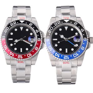 Mens Watch Luxury Watch 8215 Movement Bezel Mens Watches 유용한 기계적 발광 40mm 904l Sapphire 방수 손목 시계 Montre 방수 사용자 정의 가능
