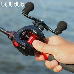 Baitcasting-Rollen LINNHUE Baitcasting-Rolle 6.37.2 1 8KG Max Drag Fishing Reel For Bass in Ocean Environment 48 Hours Reel Fishing Accessories 230331