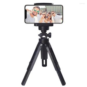 Tripods Phone Tripod Stand Universal 1/4IN Mounting Design Mini Projector Extendable 360 Degree Rotatable Holder For Video