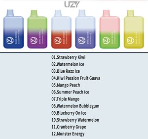 Sigarette elettroniche usa e getta originali UZY Bang BC5000 Puff 5000 Caratteristiche Bobina a rete 1.2ohm 12ml Penna per vaporizzatori usa e getta 0/2/3/5% ricaricabile 650mAh VS Bang King