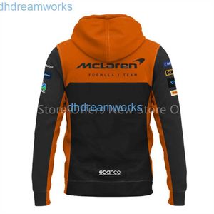 Felpa con cappuccio F1 Mclaren Formula One Team Racing Car 3d Gulf Stampa Uomo Donna Moda Zipper Maglione Giacca per bambini Cappotto primaverile6tt1 2aa5 7s4o