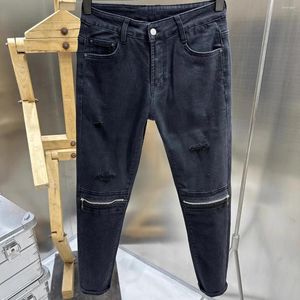 Men's Jeans YF1050 Fashion 2023 Runway Luxury European Design Party Style