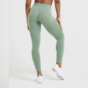 Kobiety Leggingi Sport Bezproblemowe legginsy Kobiety Gym Yoga Pants Women talia Wysoka talia trening fitness Rajstopy biegowe rowerowe szorty 230403