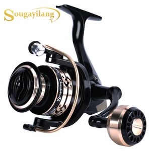 BAITCASTING REELS SOUGAYILANG SPINING REELS 8KG MAX DRAG METALEVA GRIP 5.2 1 Höghastighetsspinnrullar för karpfiskrullar Carretilha de Pesca 230331