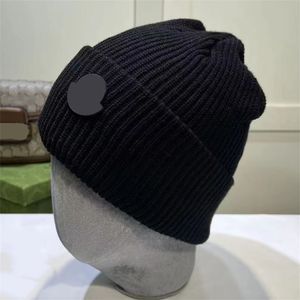 Bonnet Kış Yünlü Sıcak Örme Beanie Tasarımcı Kapaklar Erkek ve Kadın Fileli Şapka Kaşmir Sıradan S için Şapkalar