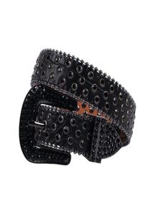 Cinture Moda Bambini Cintura con strass Cintura con diamanti Cintura per ragazzi e ragazze Cintura in pelle con borchie di cristallo per pantaloni jeans per bambini1226700