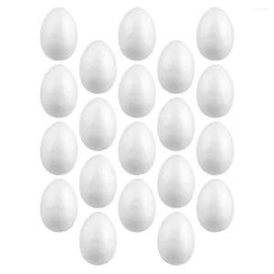 Pillow 30 Pcs White Embryo Foam Eggs Egg Ornament DIY Basket Fake Graffiti Eps Easter Child