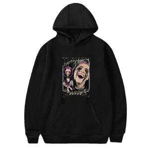 Sångare Kim Dracula överdimensionerade kvinnor/män hoodie tröja streetwear hip hop pullover hooded jacka casual tracksuit y2k kläder