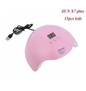 36W30W LED UV LAMP -nagel torktumlare LED -nagelvita ljus naglar Geler Manikyrmaskin med timerknapp USB -anslutning Nagelkonst Verktyg4732096