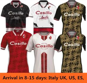 2023 SSC Bari Mens Soccer Jerseys 2023 2024 Home Away Botta Cheddira Maiello Esposito Benali Special Edition Football Shirts