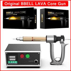 Оригинальный наполнитель BBELL LAVA Core Carts 25 мл 50 мл для картриджей Vape, машина для наполнения масла, полуавтоматический пистолет для инъекций, 100% подлинный пистолет для смазки торта D8