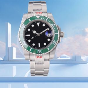 Mens Luxury Automatic Ro Watch Reloj Marine 904L All rostfritt stål Designer Mekaniska klockor Bright Waterproof Sapphire 2813 Rörelsevakningar Montre