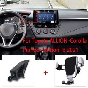 Car Holder Mobile Phone Holder For Toyota ALLION Corolla Pioneer Edition B 2021 Vent Mount Bracket GPS Phone Holder in Car Accessories Q231104
