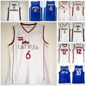 Basketball College Gonzaga 12 John Stockton Jersey Cibona 10 Jugoslavija 4 Drazen Petrovic Latvija 6 Kristaps Porzingis Kinder Bologna 6 Manu Ginobili Stith NCAA