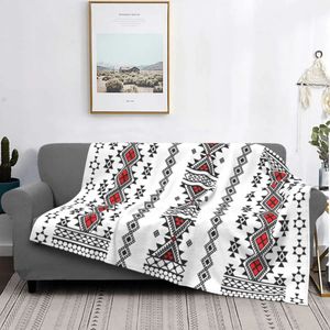 Cobertores 3D Impressão Kabyle Tapete Respirável Flanela Macia Inverno Bohemia Amazigh Berber Lance Cobertor para Sofá Casa Cama Presentes 231102