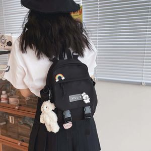 バックパック多目的トレンディな小さな女性INSツール10代の女の子のためのかわいい学校のバッグ