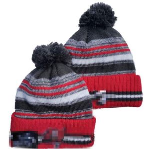 Tampa Bay Beanie Tb Beanies Sox La NY Kuzey Amerika Beyzbol Takımı Yan Yama Kış Yün Spor Şapkası Pom Kafatası Kapakları A6