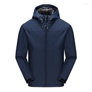 Giacche da uomo Donna Giacca a vento impermeabile Uomo Cappuccio staccabile Calda coppia antivento Giacca da moto con cappuccio per abbigliamento da esterno