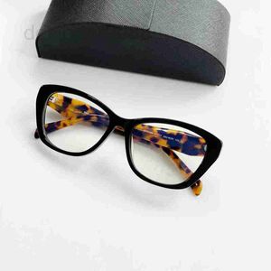 サングラスフレームデザイナー眼鏡フレーム女性キャッツアイ黒プレートステッチタイマイカラーレンズ脚光学眼鏡 PC4M
