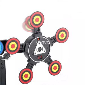 360 ° Roterande rörlig elektronisk poängmål Automatisk retur DMART Toy Gun Target Foaturing Accessories Funny Toy