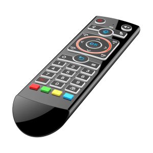 Q2 Smart TV Backlight Remote Control IR Learning 2.4GHz RF Remote Controller Fly air mouse