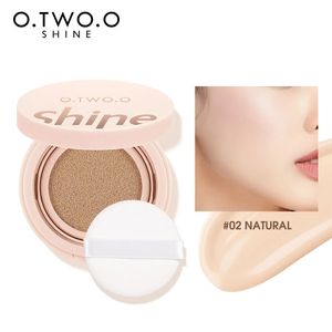 BB CC Creams O TWO O Air Cushion Cream 3 Colors Fuller Coverage Waterproof Long lasting Concealer Compact With Puff Face Makeup 231102