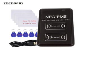 RFID NFC Copier IC ID Reader Writer Duplicator English Version Nyest med full avkodningsfunktion Smart Card Key306H8274352
