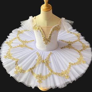 Dancewear profissional ballet tutu mulheres meninas vestido de balé para crianças adulto panqueca tutu bailarina festa de aniversário vestido de cisne traje de balé 231102