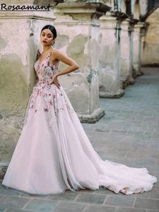 Kolorowe sukienki ślubne koronkowe bez pleca