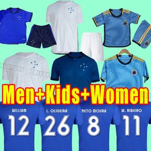 23/24 Cruzeiro EC Soccer Jerseys Third Giovanni Edu Bruno Jose Football Dorts 2023 2024 Adriano Camiseta de Raposas Men Men Gen Men Kids Kits
