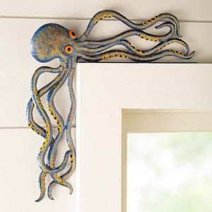 Dekorativa föremål Figurer Trend Style Home Decoration Elephant Octopus harts Ornament Enkla moderna hantverk Utsmyckningar 230403