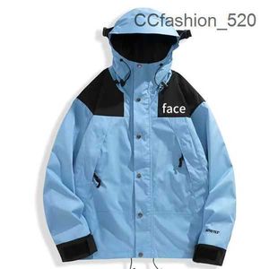 Northface Designer Puffer Modna odzież wierzchnia płaszcze odzieży zewnętrzne swobodny długie rękawie literę na zewnątrz duża wodoodporna kurtka motocyklowa Suprem Męskie kurtki dla mężczyzn Windbreaker 2EH4