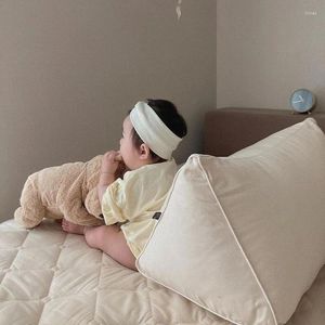 Pillow Kids Bed Infant Bedside Lazy Anti-collision Large Backrest Lounger Toddler Reading Lumbar Baby Bedding Almofadas