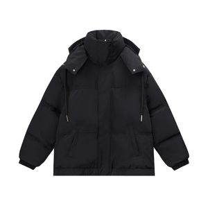 Mulheres jaqueta de inverno para baixo com capuz amis bordado para baixo amies jaquetas quente parka casaco masculino puffer jaquetas carta jaquetas