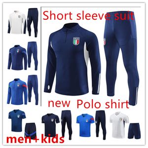 23 23 Men Talys Tracksuit survetement meio zíper Jacket Trainingsuit soccer 2023 Italia Outdoor Kids Football Tracksuits cotta Set