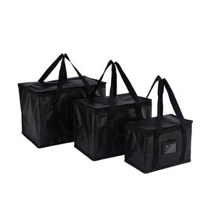 Öğle yemeği çantaları su geçirmez soğutucu çanta piknik yalıtılmış öğle yemeği kutusu katlanabilir buz paketi taşınabilir gıda termal çanta içecek teslimat fonksiyonel 230331
